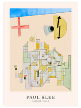 Klee Haus der Firma Z - Art Print